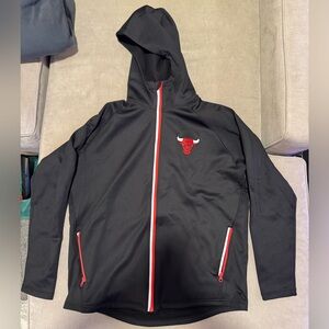 Chicago Bulls Staff Gift Black Hooded Jacket